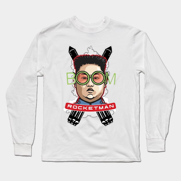 kim jong un Long Sleeve T-Shirt by culture